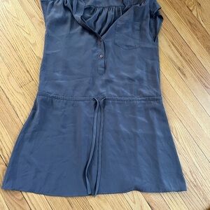 Elegant Gray Tunic Dress by Zoa